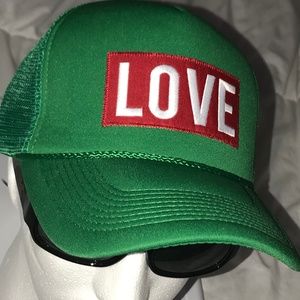 GREEN ❤️LOVE THE HAT ❤️VIP LIMITED EDITION